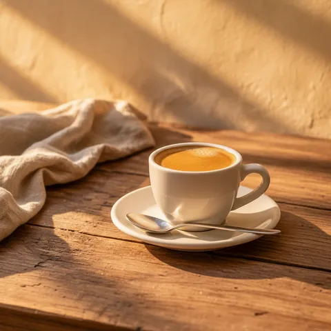 Espresso: A short, dark roast. Ask for a macchiato if you like a touch of milk.